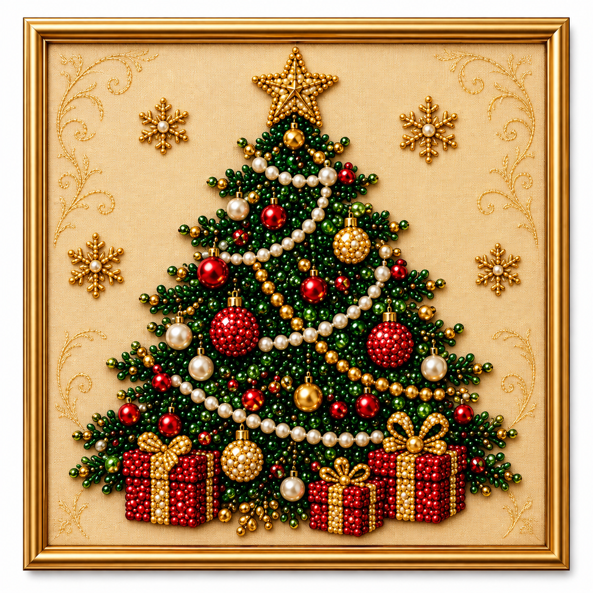 Christmas Beaded Art Kit