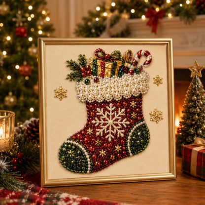 Christmas Beaded Art Kit