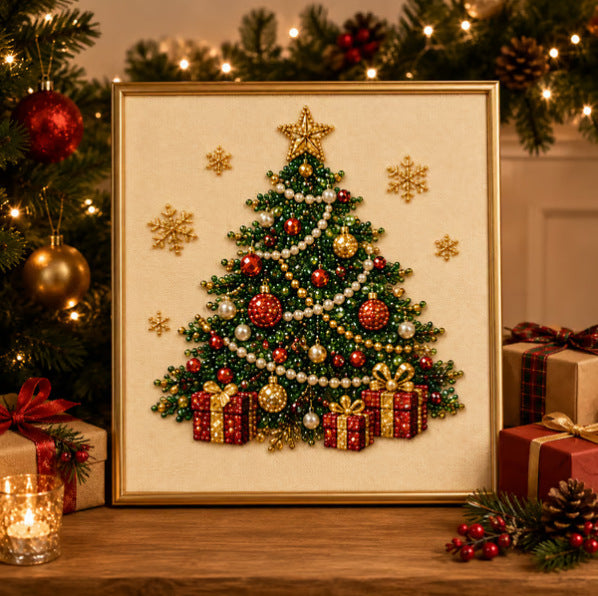 Christmas Beaded Art Kit