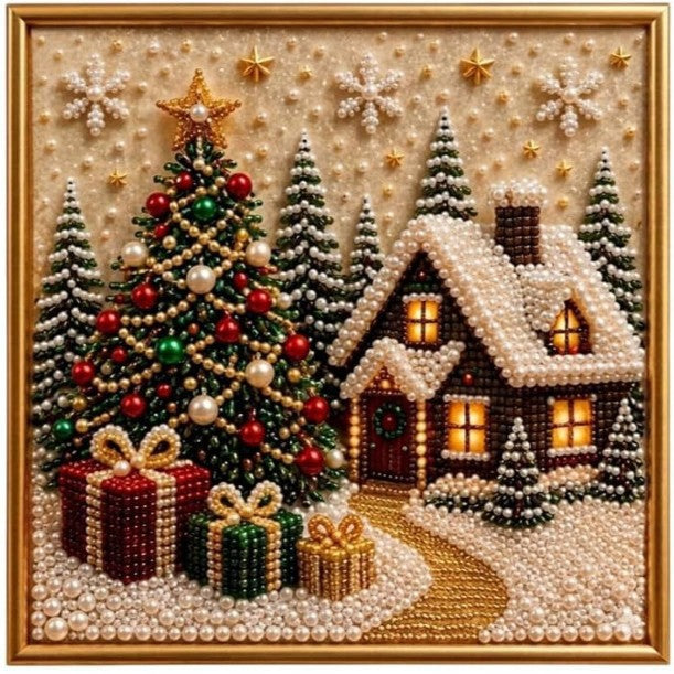 Christmas Beaded Art Kit