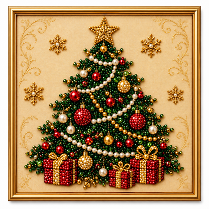 Christmas Beaded Art Kit